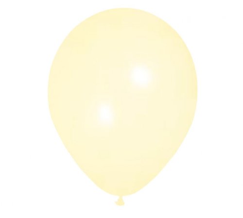 Pastel Macaron YELLOW Helium Latex Balloon